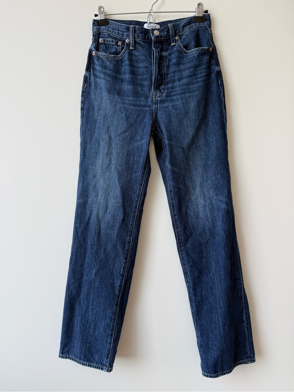 Pistola Denim High-Rise Straight Leg Cassie Jeans